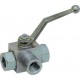 3 ways in ''L'' ball valve - Female