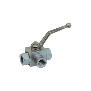 3 ways in ''L'' ball valve - Female