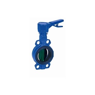 Butterfly valve - Cast iron body FGL -Notched handle - Butterfly in cast iron GS - Wafer type - EPDM sleeve