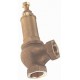 Contraloble canalized brass safety relief valve - Metal valve