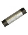 Galvanized steel pipe nipple - Length 120 mm