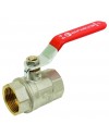 Brass ball valves F / F - ''Etoile'' series - Standard bore - Flat red steel handle