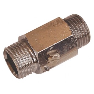 Brass ball valve - M / M - "Mini series" - Screwdriven manoeuvre