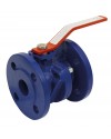 Flanged ball valve - Cast iron epoxy coating - Chrome brass ball