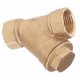 Y brass strainer - Female / Female