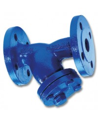 Flanged cast iron strainer - "Y" type - With drain plug