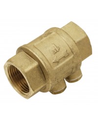 Brass multi positions check valve - "Industrial series" - ROMA ® - Stainless steel lift type check valve - Double purge