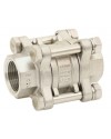 Multi positions check valve - 3 316 Stainless steel pieces - Reduced bore