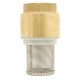 Monobloc foot valve - "Industrial series" - YORK ® - Nylon lift type check valve - Stainless steel strainer