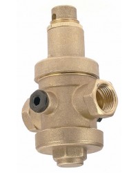 Pressure reducing valve - Brass hot forged piston type - Female / Female - "Industrial series"