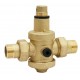 Pressure reducing valve - Brass hot forged piston type - 2 union male fittings - "Industrial series"