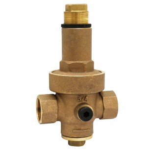 Pressure reducing valve with diaphragm - Bronze - Female / Female